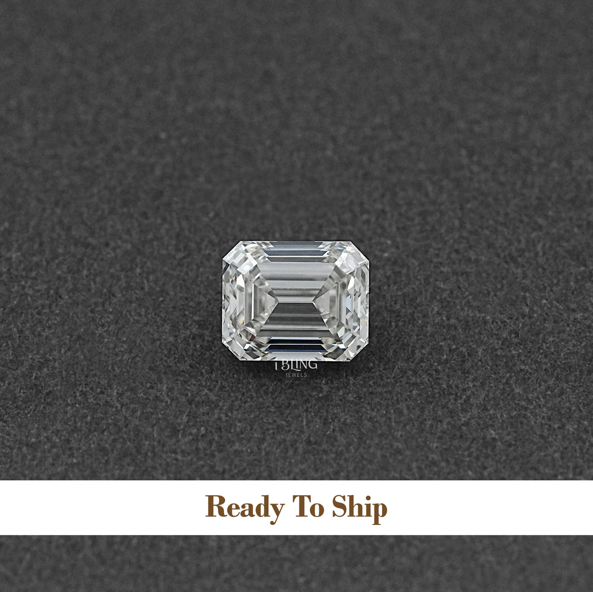5.90 CT Emerald Cut Lab Grown Diamond Loose Loose Diamond
