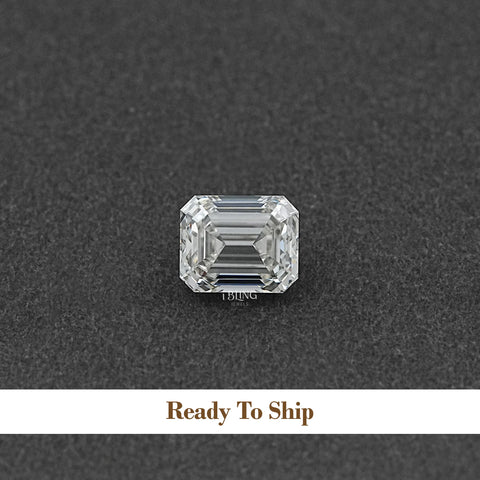 5.90 CT Emerald Cut Lab Grown Diamond Loose