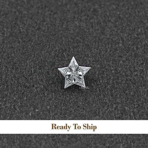Antique Star Cut Lab Grown Loose Diamond