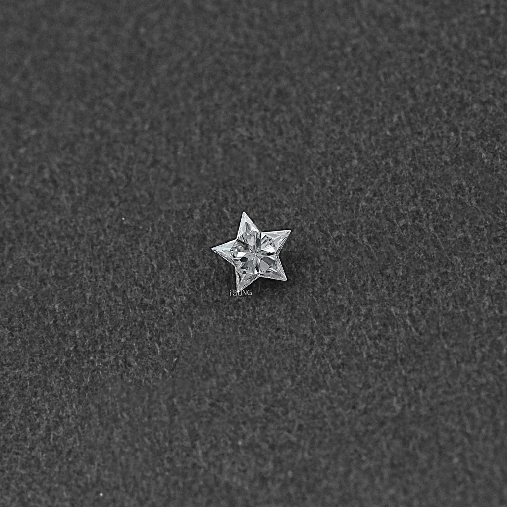 Antique Star Cut Lab Grown Loose Diamond
