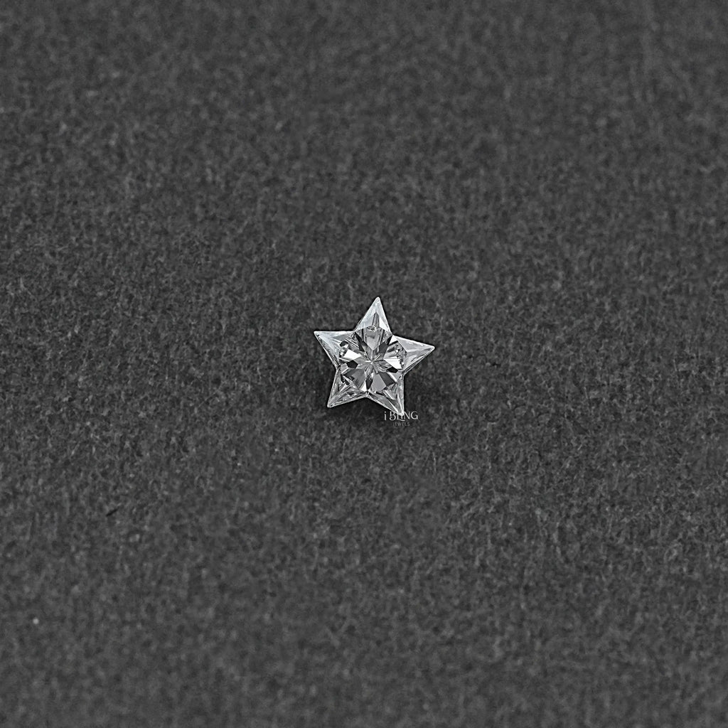 Antique Star Cut Lab Grown Loose Diamond