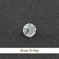 OEC Flower Pattern Round Cut Lab Grown Diamond