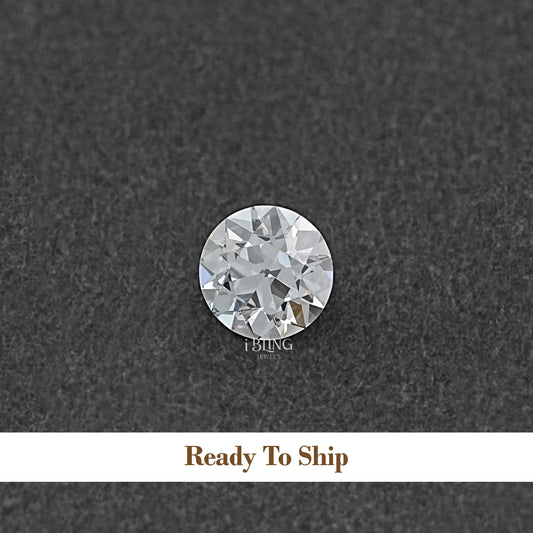 Flower Pattern OEC Round Lab Grown Loose Diamond Loose Diamond