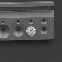 Flower Pattern OEC Round Lab Grown Loose Diamond
