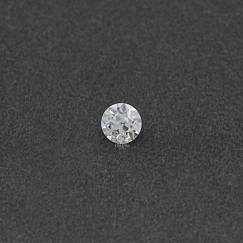 Flower Pattern OEC Round Lab Grown Loose Diamond