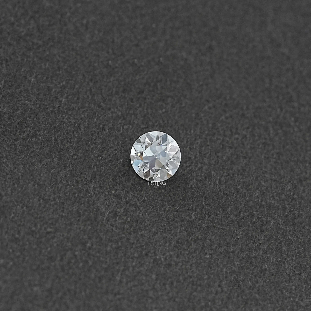 Flower Pattern OEC Round Lab Grown Loose Diamond Loose Diamond