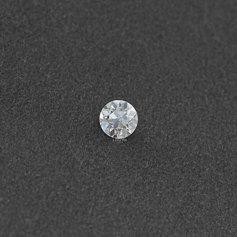 Flower Pattern OEC Round Lab Grown Loose Diamond