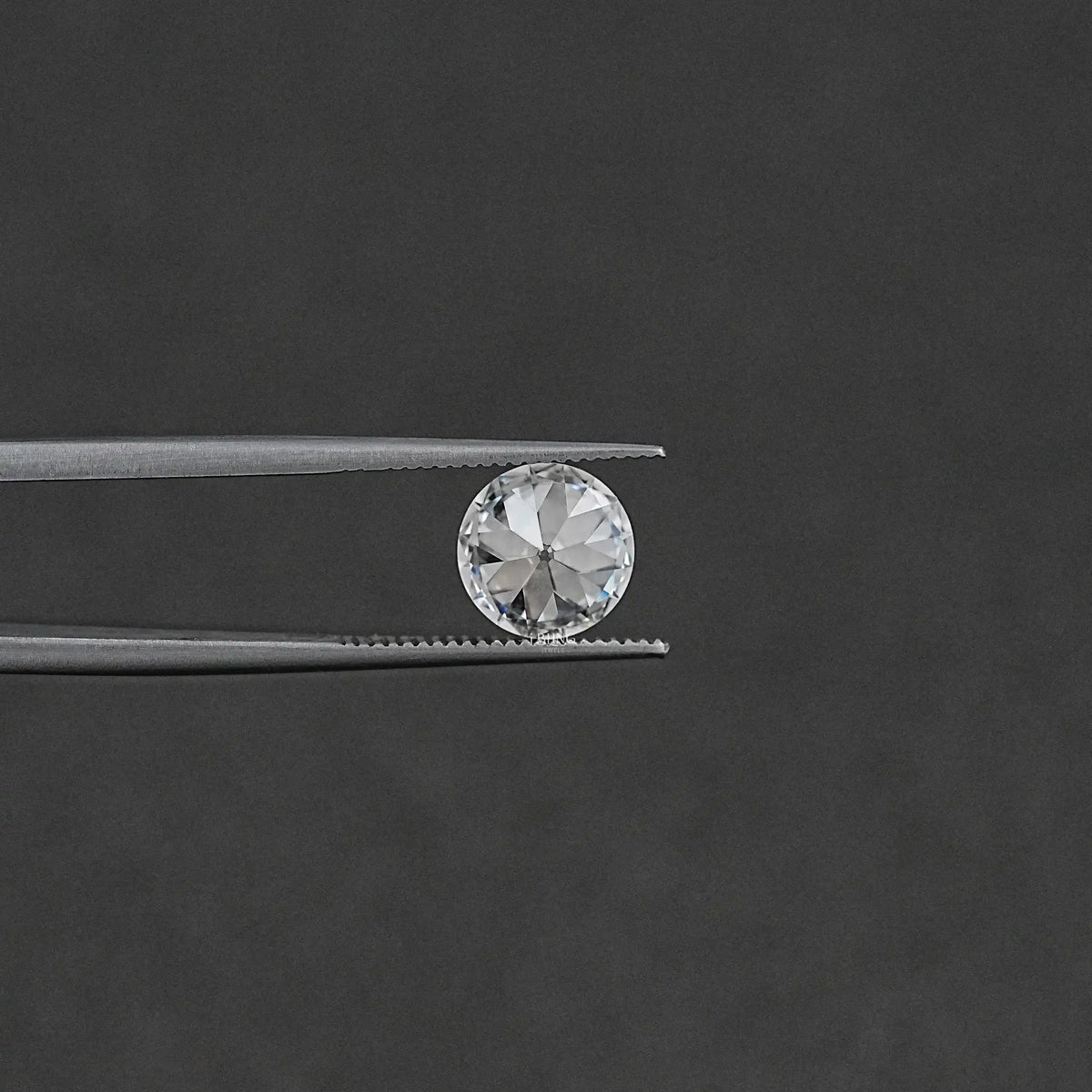 Flower Pattern OEC Round Lab Grown Loose Diamond Loose Diamond