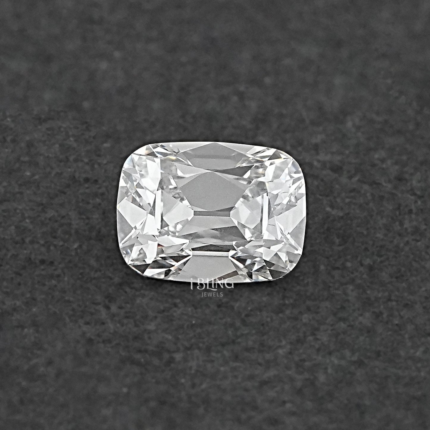 Old Mine Cushion Lab Grown Diamond Old Cut