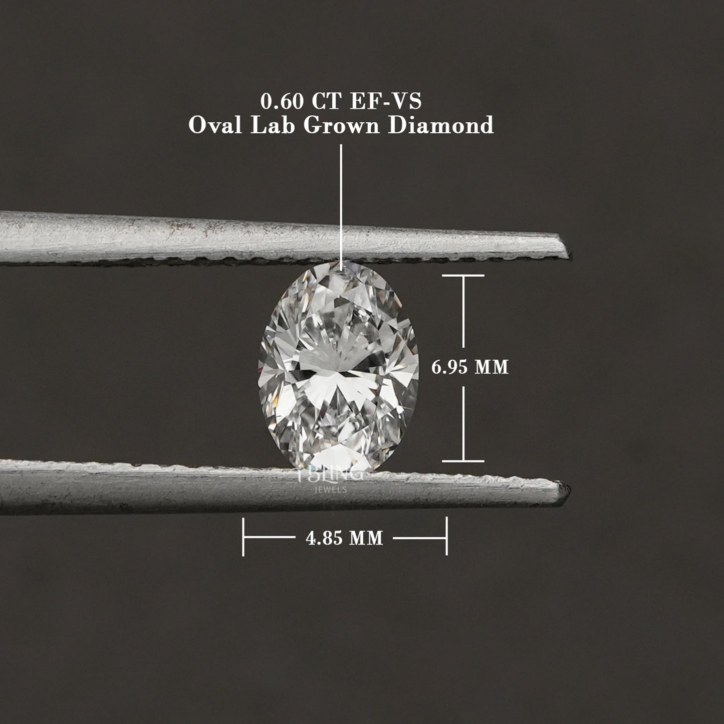 IGI Certified Oval Cut Lab Loose Diamond IGI Loose Diamond