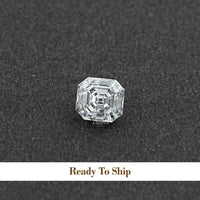 Old Mine Square Emerald Cut Lab Grown Diamond