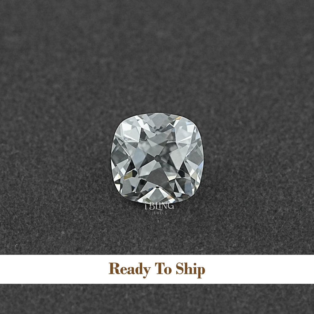 Square Old Mine Cushion Cut Lab Grown Loose Diamond