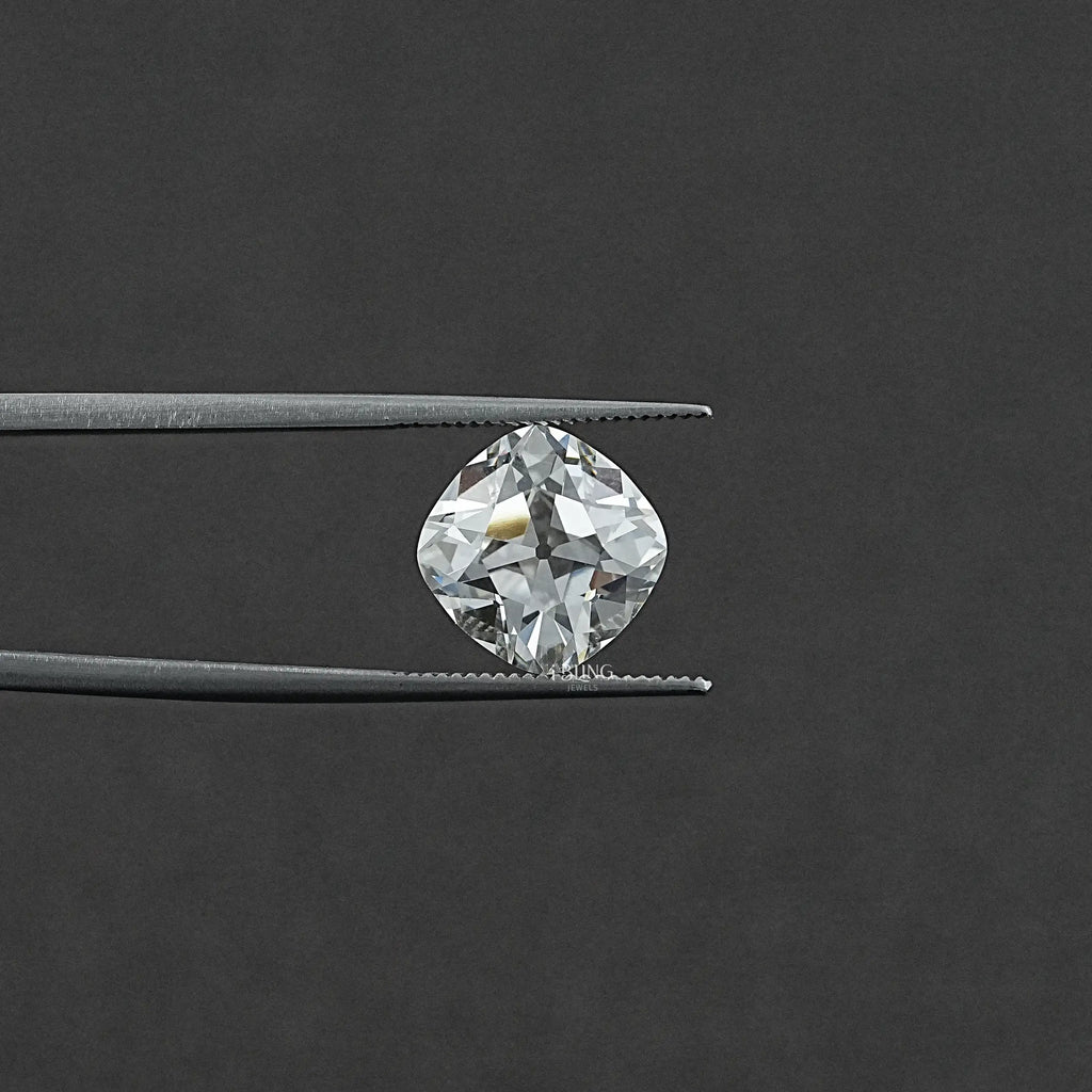 Square Old Mine Cushion Cut Lab Grown Loose Diamond