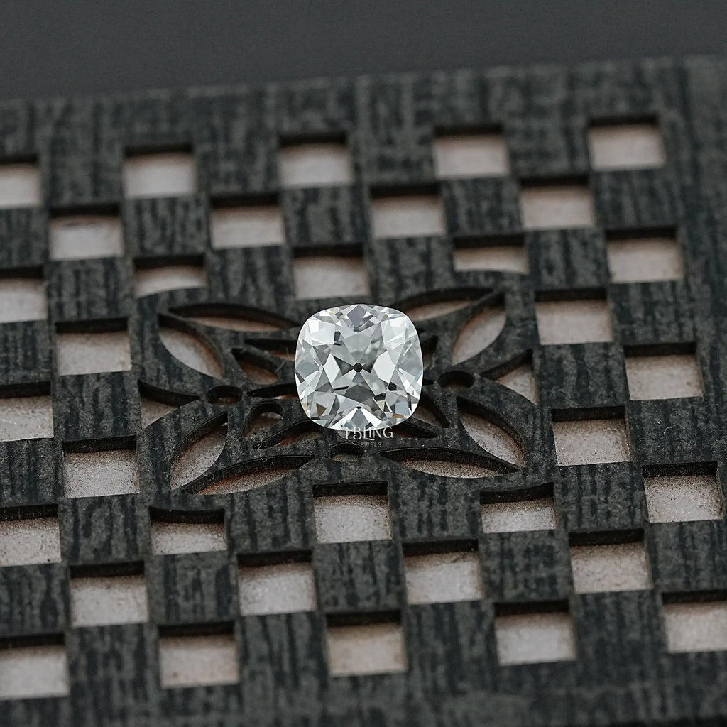 Square Old Mine Cushion Cut Lab Grown Loose Diamond