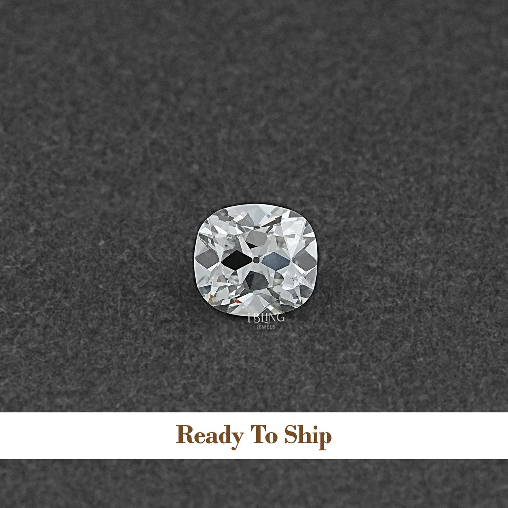 Old Mine Cushion Cut Lab Grown Diamond