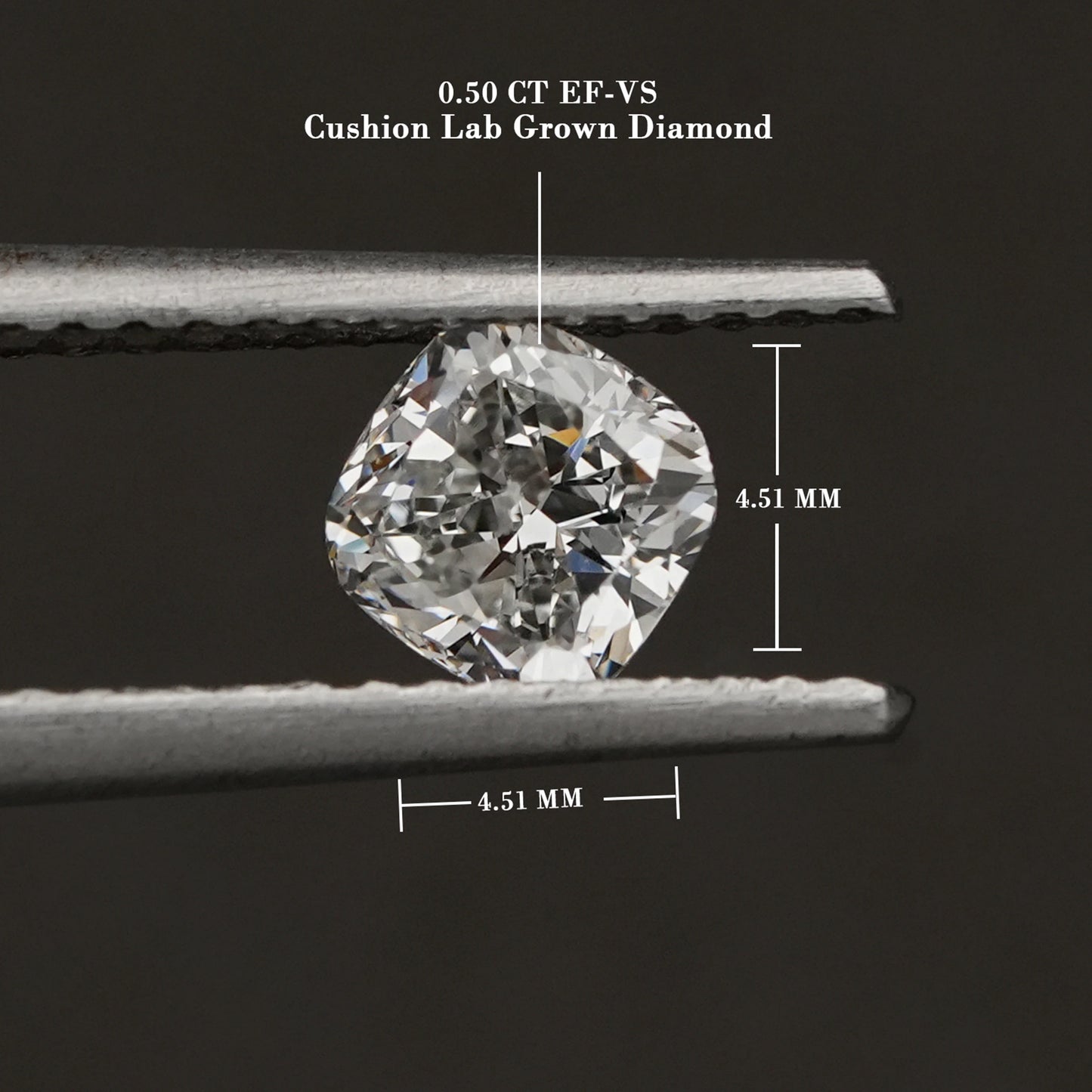 Cushion Cut IGI Certified Lab Grown Loose Diamond IGI Loose Diamond