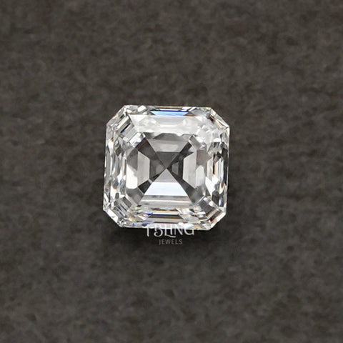 IGI Certified Asscher Cut Loose Lab Diamond