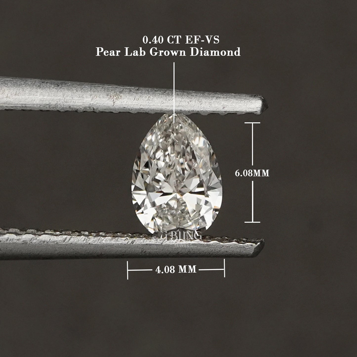 Pear Cut IGI Certified Loose Diamond IGI Loose Diamond