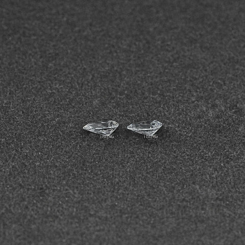 Old Mine Pear Cut CVD Diamond Matching Pair