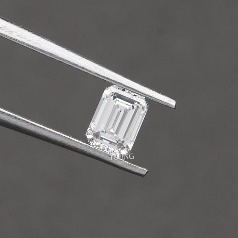 IGI Certified Emerald Cut Lab Grown Diamond