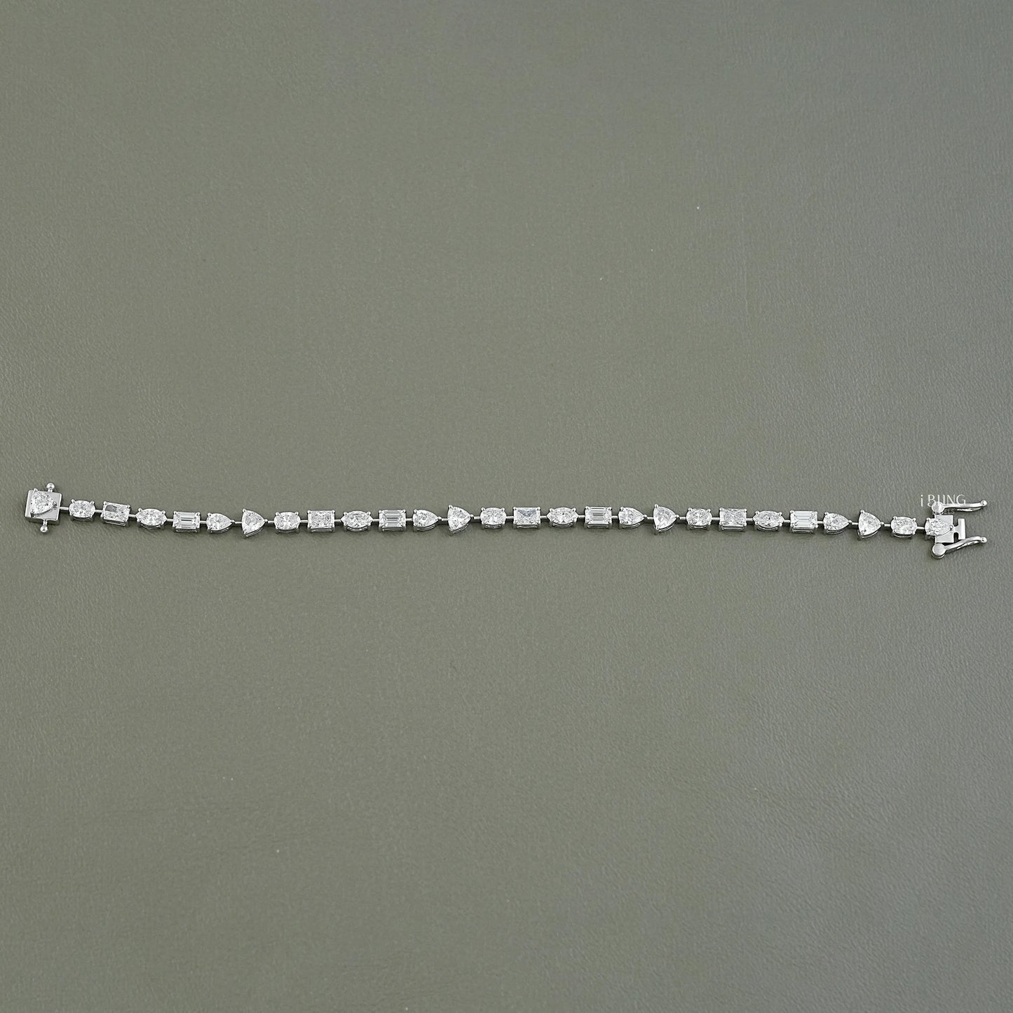 Multi Shape lab Diamond Tennis Bracelet Tennis Bracelet