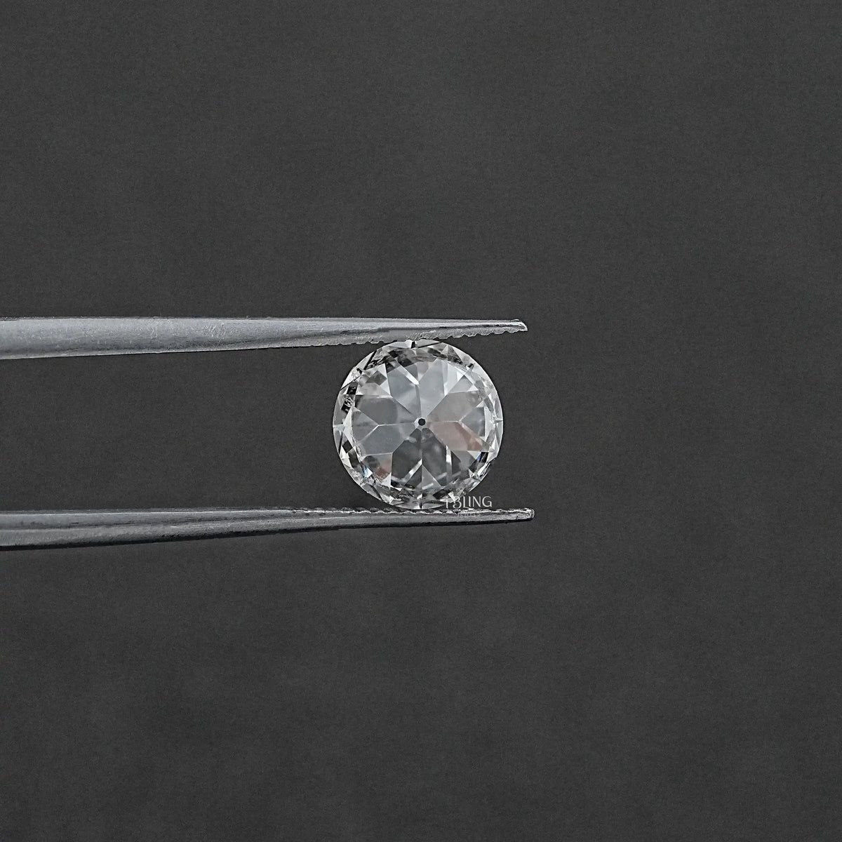 OEC Flower Pattern Round Cut Lab Grown Diamond Loose Diamond