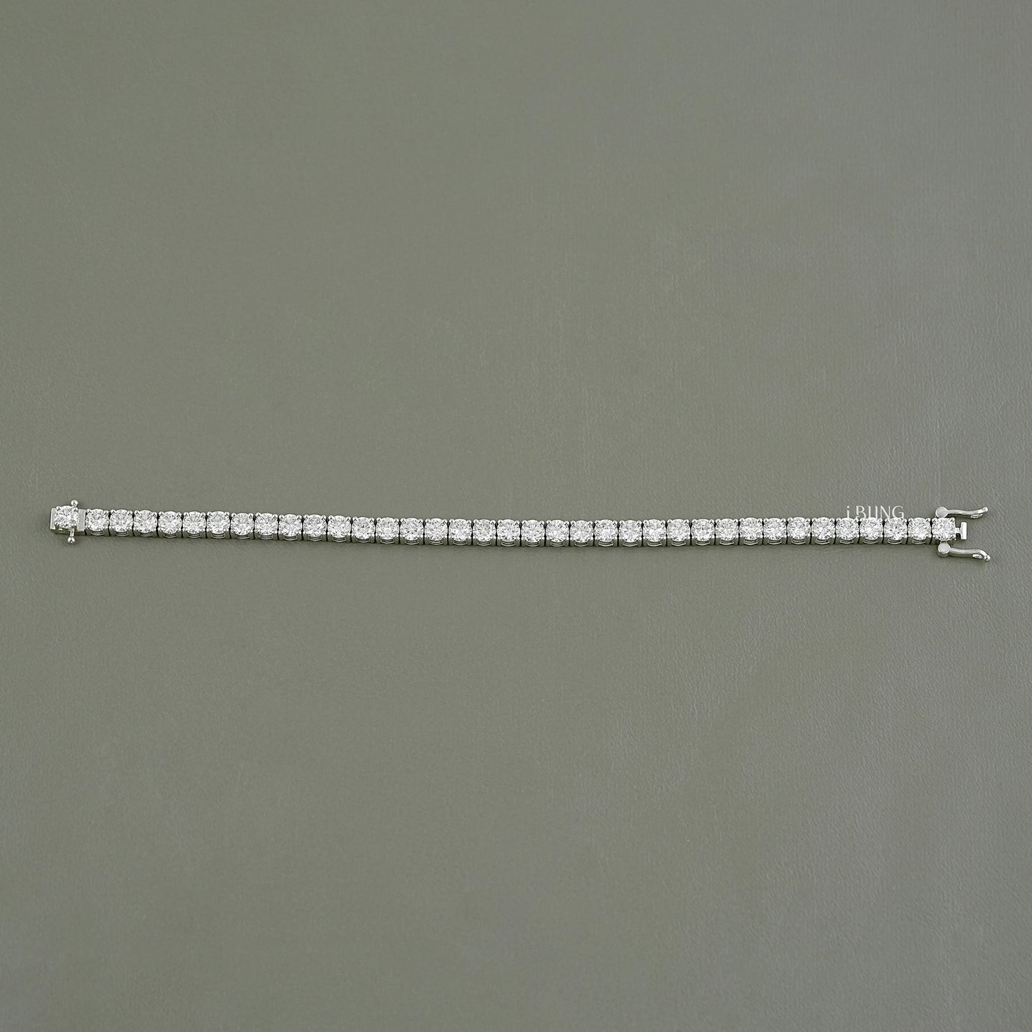 Round Cut Lab Diamond Tennis Bracelet