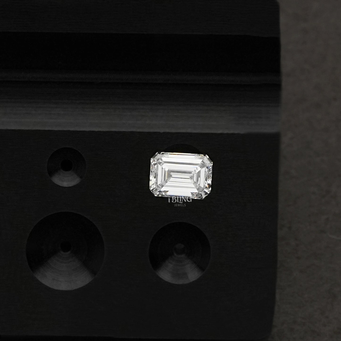 IGI Certified Emerald Cut Lab Grown Diamond