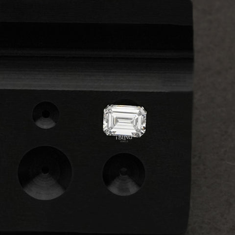 IGI Certified Emerald Cut Lab Grown Diamond
