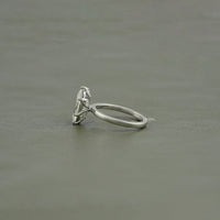 Marquise Cut Lab Grown Diamond Solitaire Ring