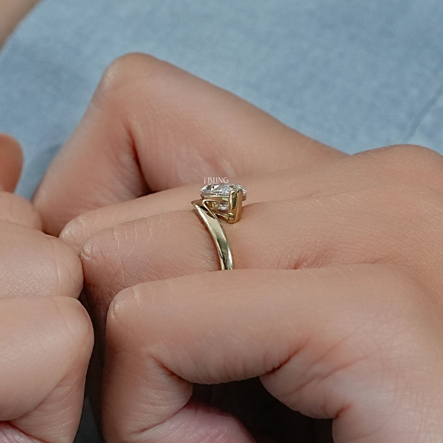 Marquise Diamond Solitaire Engagement Ring Ring