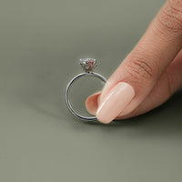 Marquise Cut Lab Grown Diamond Solitaire Ring