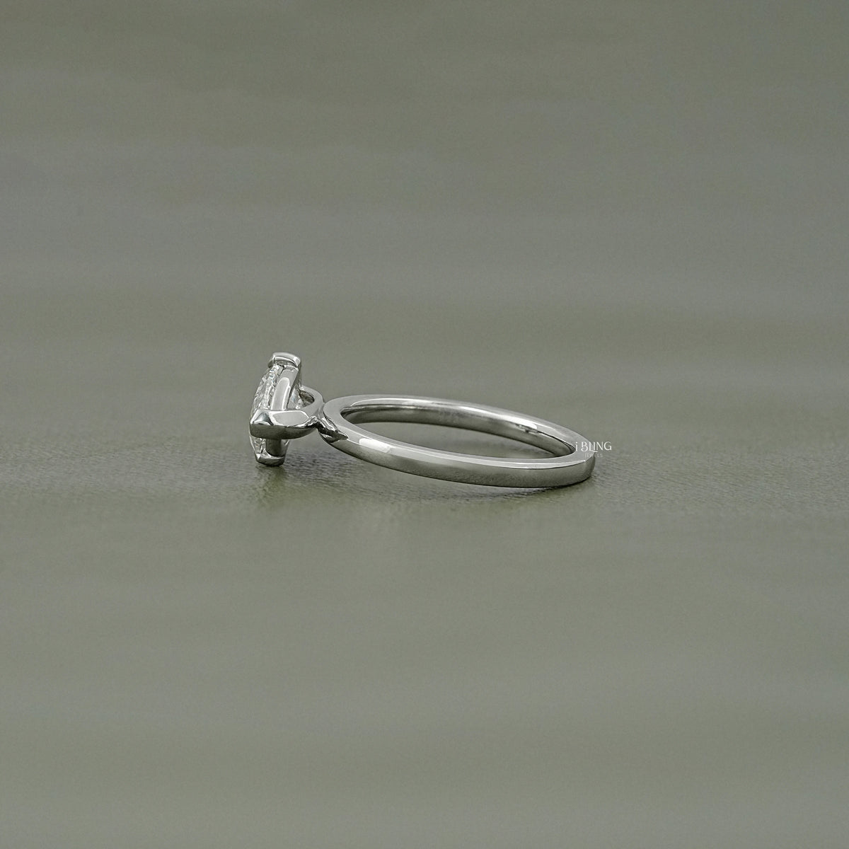 East West Marquise Lab Grown Diamond Solitaire Ring Solitaire Ring
