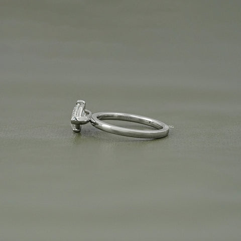 East West Marquise Lab Grown Diamond Solitaire Ring