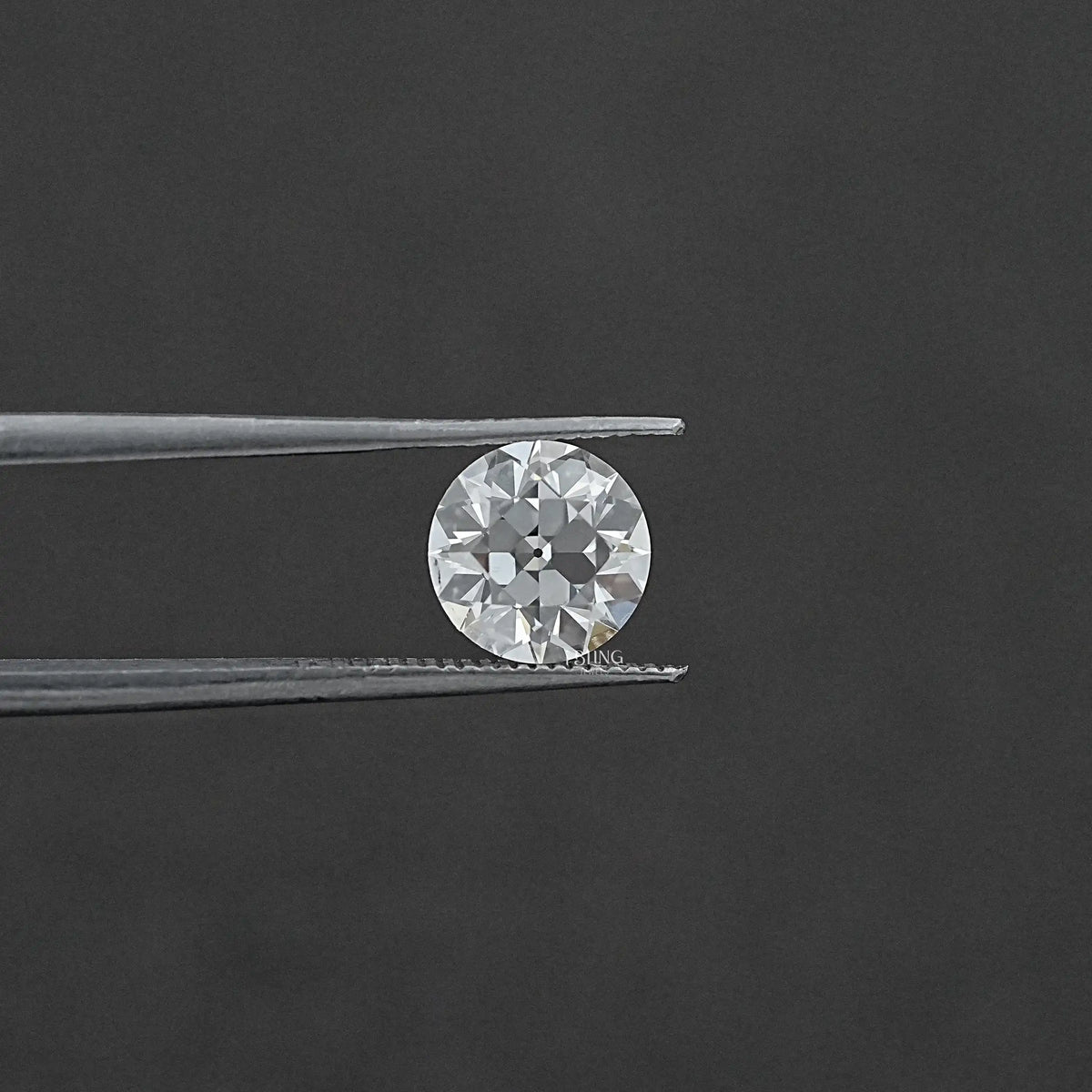 OEC Flower Pattern Round Cut Lab Grown Diamond Loose Diamond
