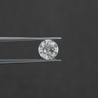 OEC Flower Pattern Round Cut Lab Grown Diamond