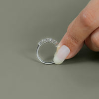 Cushion & Round Lab Grown Diamond Five Stone Ring