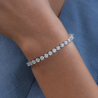 4.00 MM Round Diamond Tennis Bracelet