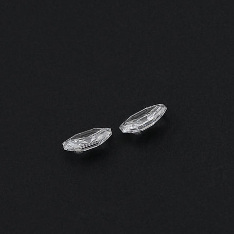 Step Cut Octagon Lab Diamond Matching Pair