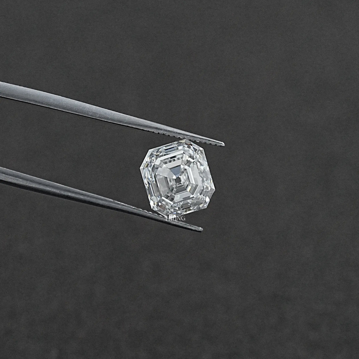 Old Mine Square Emerald Cut Lab Grown Diamond