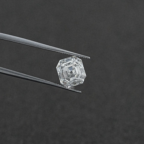 Old Mine Square Emerald Cut Lab Grown Diamond