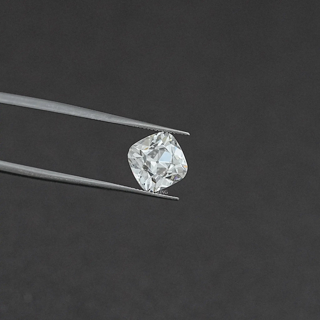 Old Mine Square Cushion Cut Lab Grown Diamond
