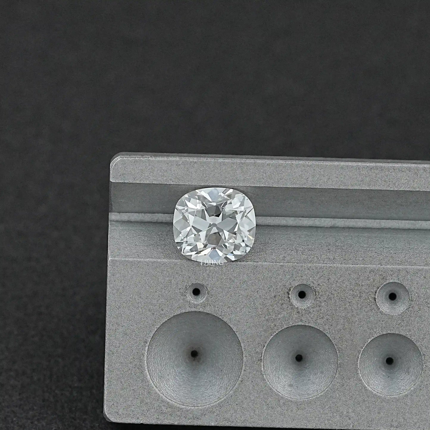 Old Mine Cushion Cut Lab Grown Diamond