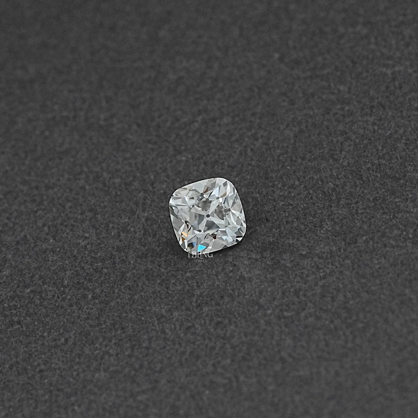 Old Mine Square Cushion Cut Lab Grown Diamond