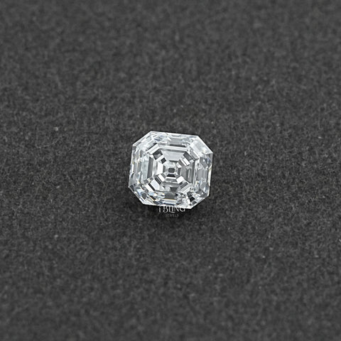 Old Mine Square Emerald Cut Lab Grown Diamond