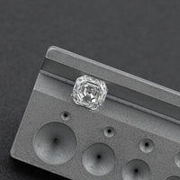 Old Mine Square Emerald Cut Lab Grown Diamond