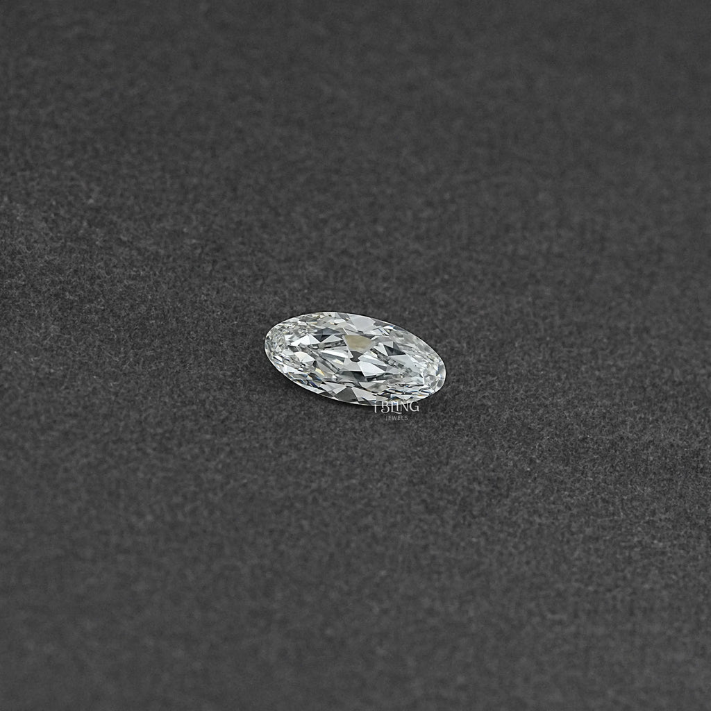 Old Mine Moval Cut Lab Grown Diamond