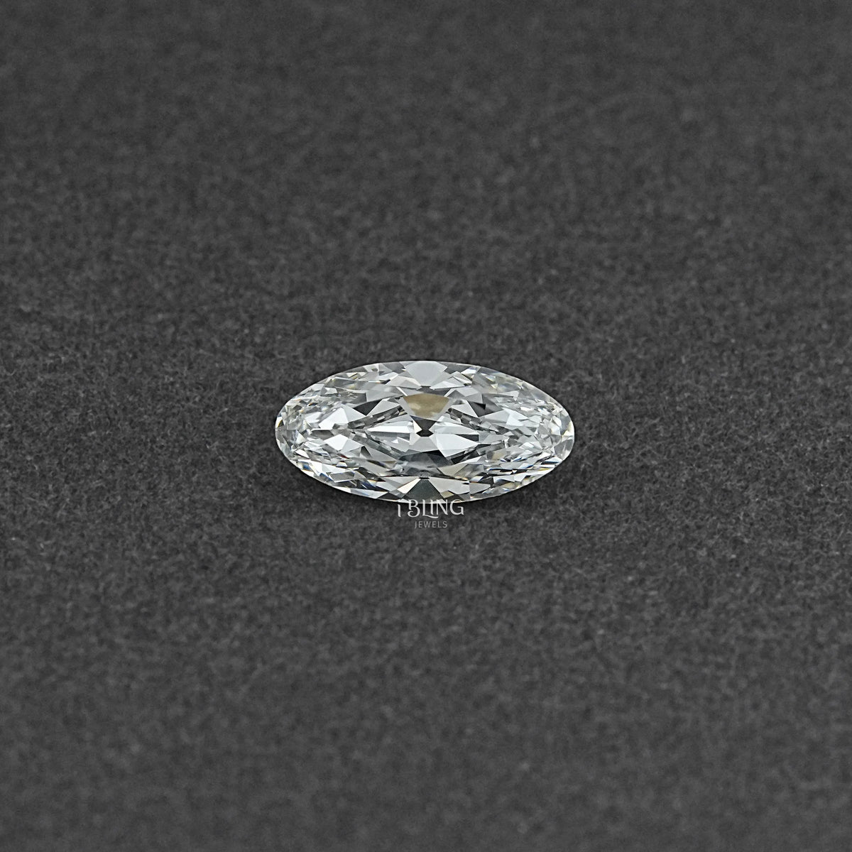 Old Mine Moval Cut Lab Grown Diamond