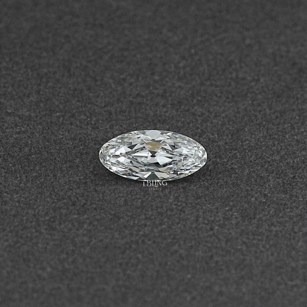 Old Mine Moval Cut Lab Grown Diamond