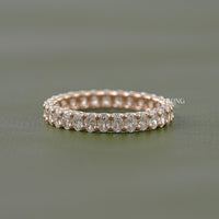 Oval Cut Lab Grown Diamond Eternity Band